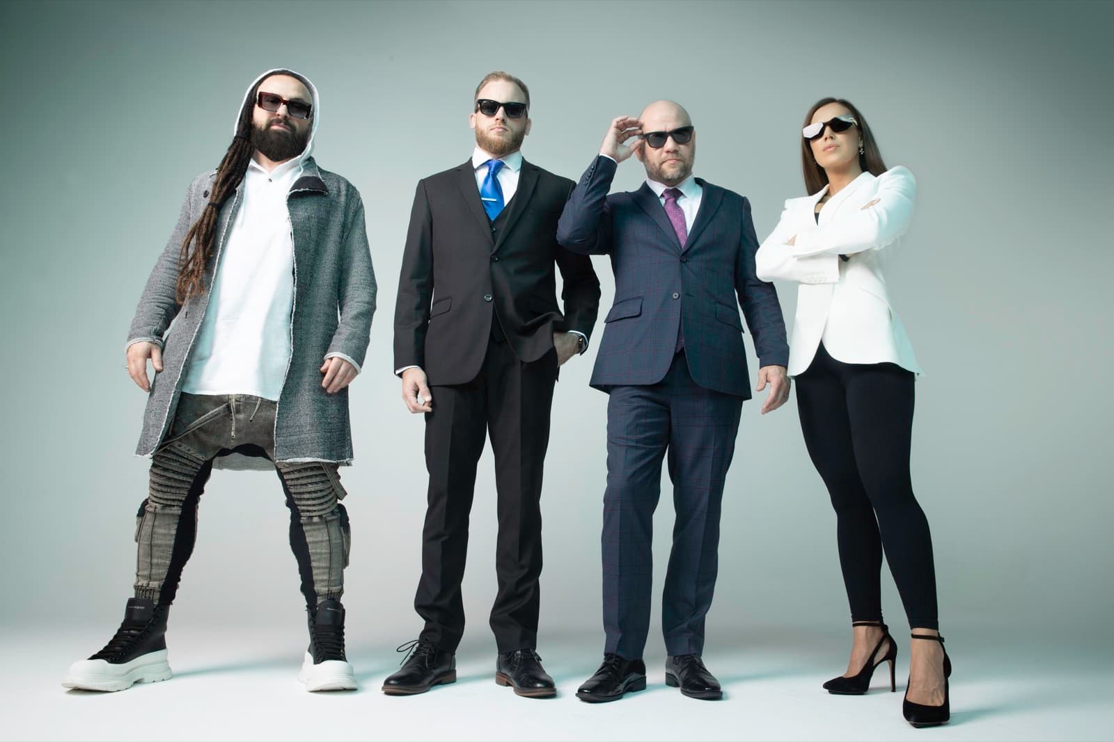PGF founders Zoltan Bathory, Keelan Lawyer, Brandon McCaghren, and Heather Grace Gracie.