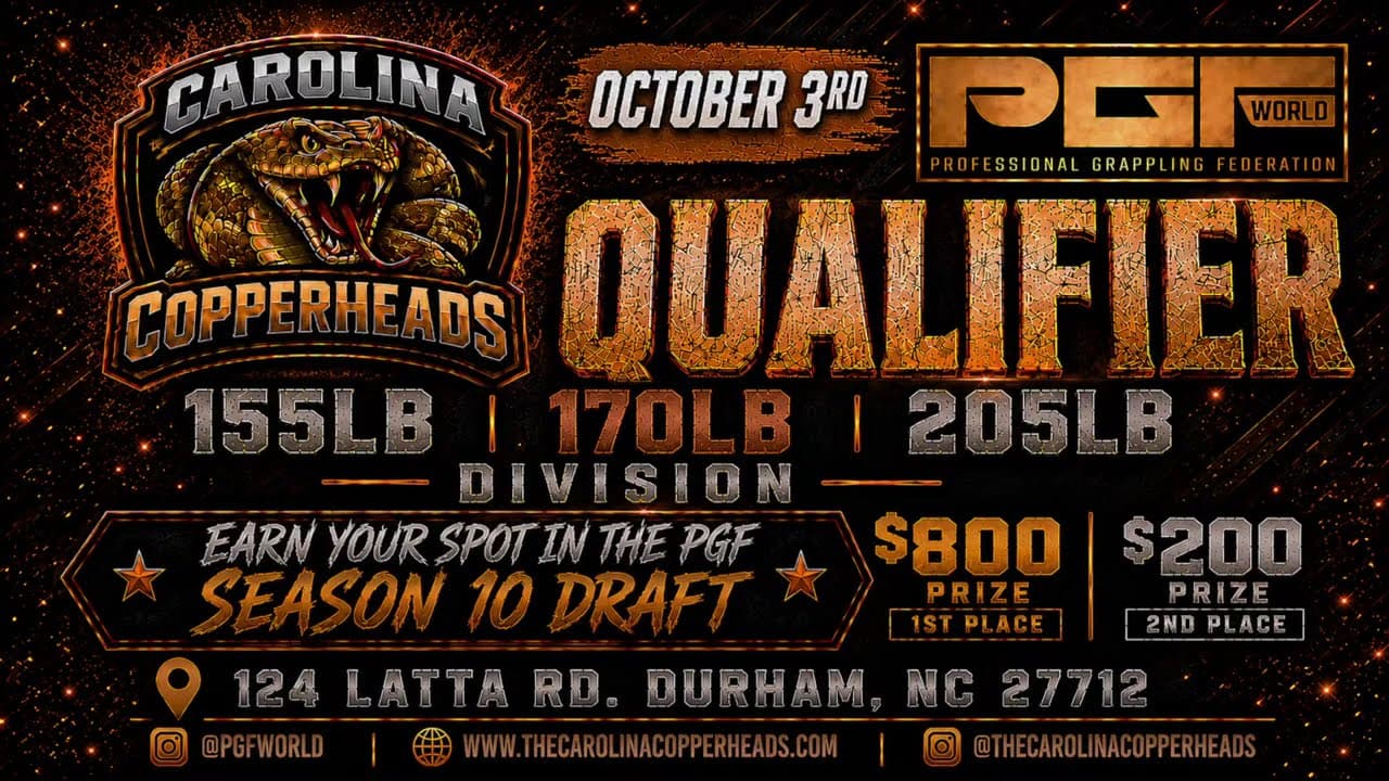 Carolina Copperheads Qualifier — October 3, 2026 qualifier replay thumbnail
