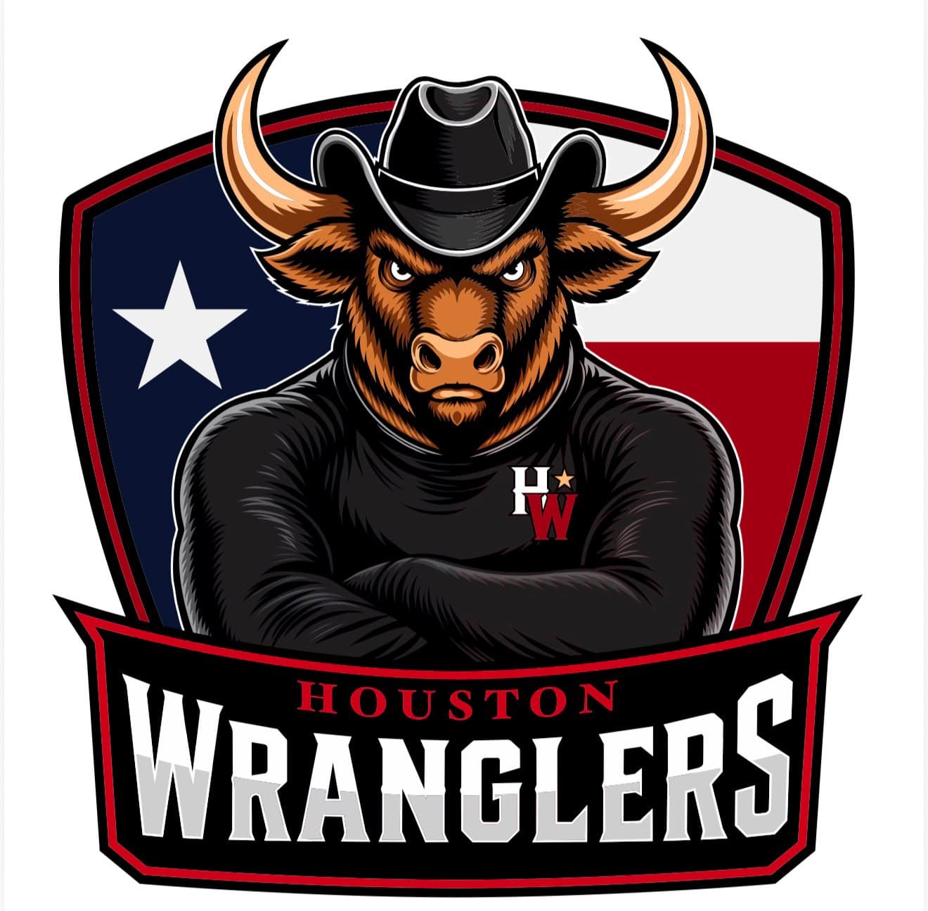 Houston Wranglers logo
