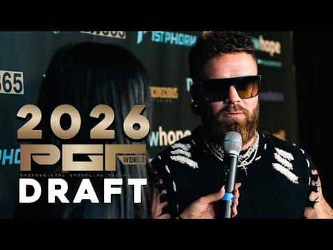 The Official 2026 PGF Draft — Full Replay